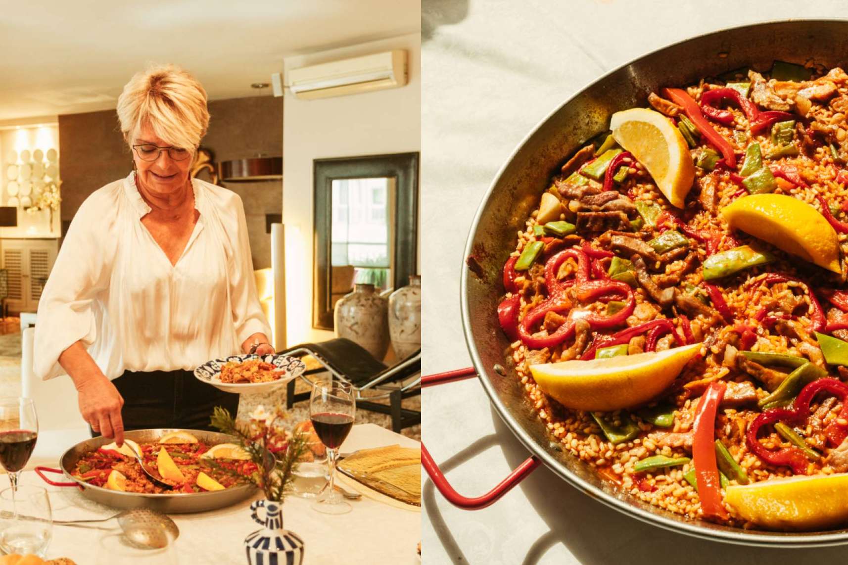Sampling paella at a Spanish grandmother's home with Sazón