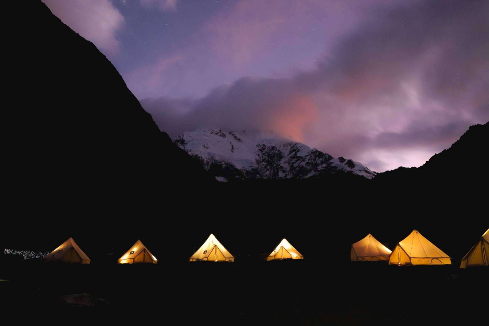 Glamping on the Salkantay Trek, an experience that combines adventure and comfort