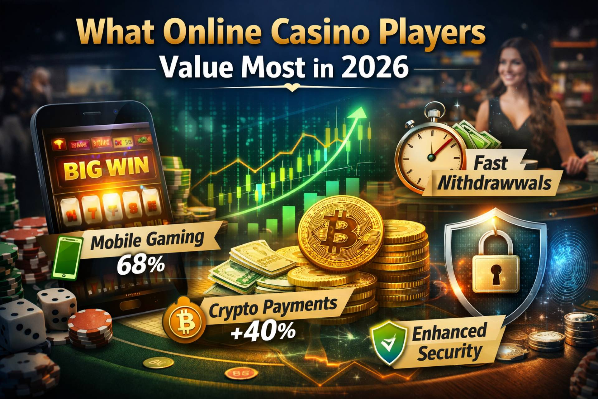 New Study Reveals What Online Casino Players Value Most in 2026