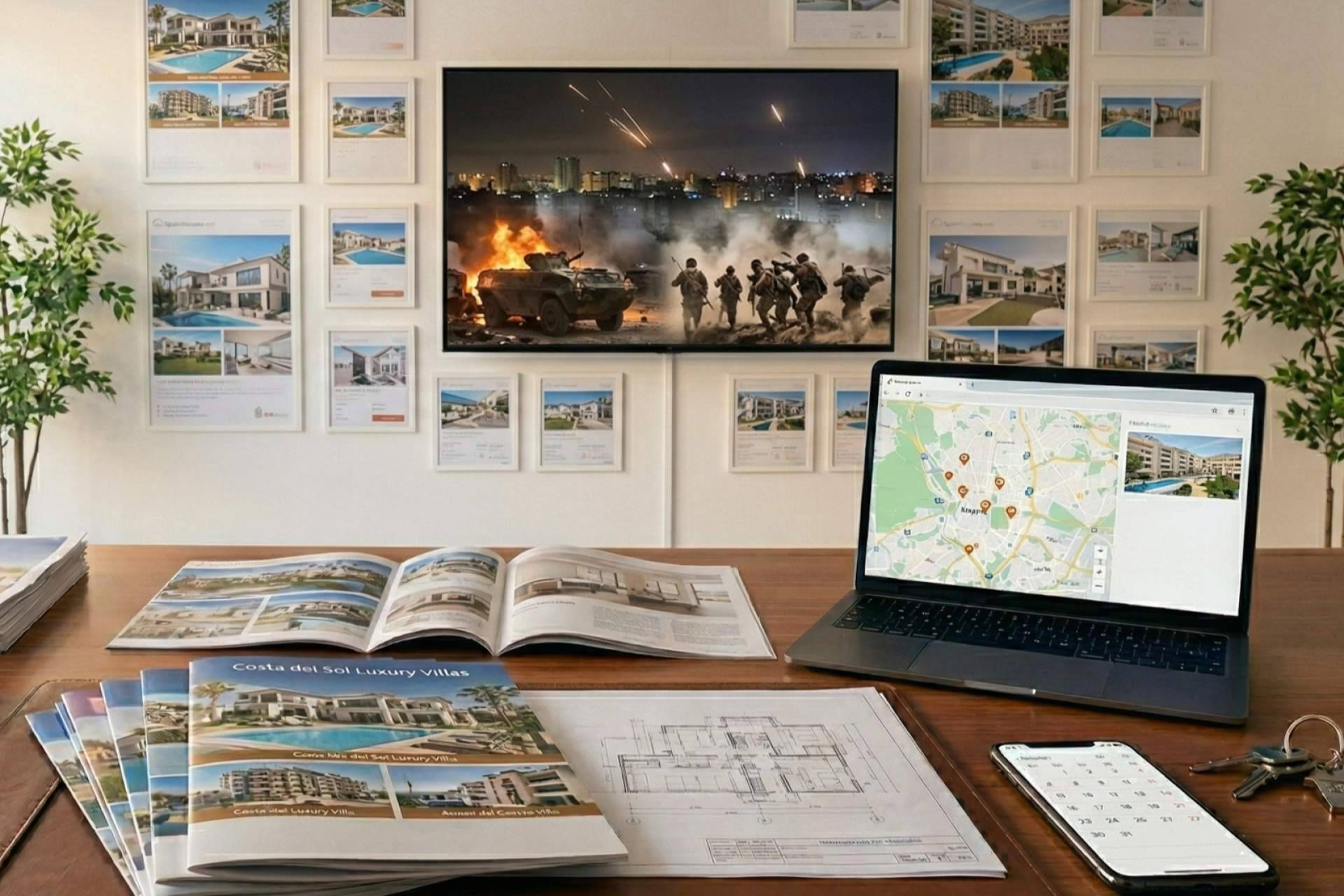 The Middle East conflict and the buying and selling of homes in Spain
